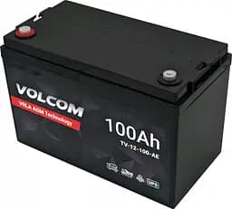 Акумулятор AGM Volcom 12V 100 Ah VRLA - мініатюра 3
