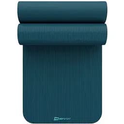 Коврик для йоги Hop-Sport HS-NB015GM NBR 1.5 см темный морской