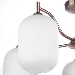 Люстра стельова Brille для кухні E27 40W BR (BR-01419C/5) - мініатюра 2