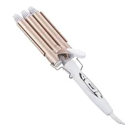 Потрійна плойка для волосся Kemei KM-1010 з терморегулятором