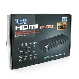 Активний HDMI спліттер Voltronic 1 => 8 портів, 4K X 2K, 1080р, 1,4 версія, Box - мініатюра 2