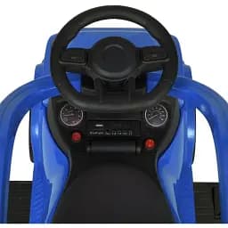 Дитяча каталка-толокар Bambi M 5795AL-4 з батьківською ручкою синій - мініатюра 5
