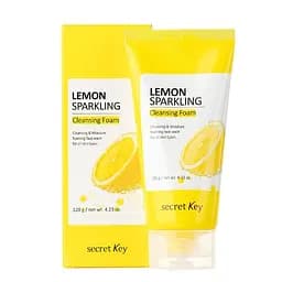 Пінка для вмивання Secret Key Lemon Sparkling Cleansing Foam з лимоном 200 г - мініатюра 2