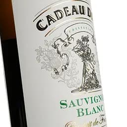 Вино Cadeau Divin Sauvignon Blanc IGP Atlantique біле сухе 0.75 л - мініатюра 3