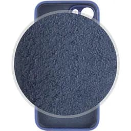 Чохол Silicone Case Full Camera Protective AA для Apple iPhone 13 6.1" Синій / Deep navy - мініатюра 3