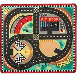 Килимок ігровий Melissa & Doug Гоночна траса з машинками (MD19401) - мініатюра 2