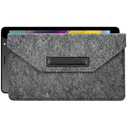 Чохол StatusCASE з повсті для планшету Tecno Tab P704a 4G Світло-сірий