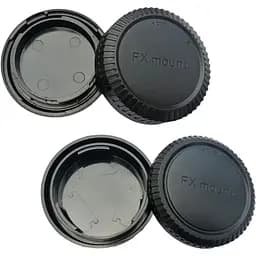 Задня кришка об'єктива + Кришка корпусу Fuji X для Fujifilm X-T5 X-T4 X-T3 X-E4 X-T2 X-T1 X-S10 X-T20 X-T10