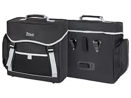 Велосумка з дощовиком Crivit 17L IAN374191 Чорна - мініатюра 2
