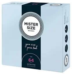 Презервативы Mister Size 64 прозрачный 36 шт.