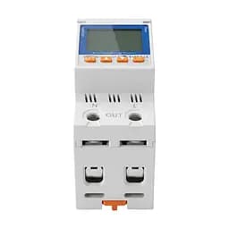 Розумний автоматичний вимикач з Wi-Fi (Tuya) TOMZN TOVA-63T 63A colorful display з моніторингом енергоспоживання, захисним реле напруги та захистом від витоку струму (51-00139) - мініатюра 8