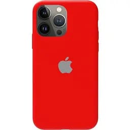 Чохол-накладка Toto Silicone Full Protection Case Apple iPhone 13 Pro Red