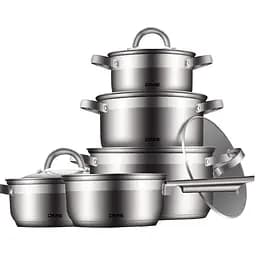 Набір каструль DMS TSE2009C з нержавіючої сталі