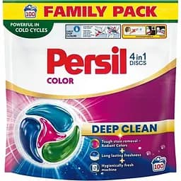 Диски для стирки Persil Color 4in1 Discs Deep Clean 100 шт