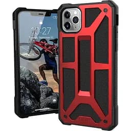 Оригинальный противоударный чехол UAG Monarch для iPhone 11 Pro Max (6.5") Crimson (111721119494)