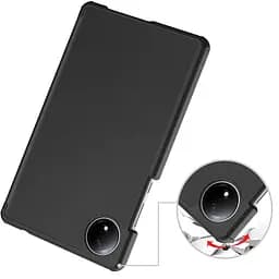 Чохол-книжка BeCover Smart Case для Xiaomi Redmi Pad SE 8.7" Black (711904) - мініатюра 2