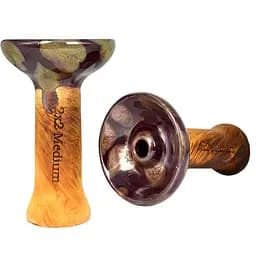 Чаша для кальяну 2×2 Hookah Medium бронзовий