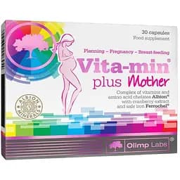 Витамины и минералы Olimp Vita-min Plus Mother, 30 капсул