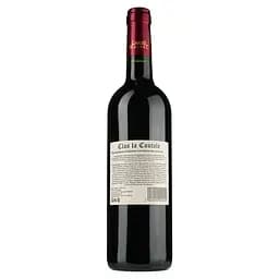 Вино Clos la Coutale Cahors, червоне, сухе, 13,5%, 0,75 л (6770) - мініатюра 2