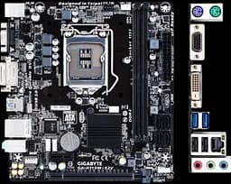 Материнська плата Gigabyte GA-H110M-S2V LGA 1151v1 (GA-H110M-S2V) Б/В - мініатюра 2