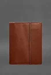 Шкіряна папка для документів "Сімейна" А4 Світло-коричнева