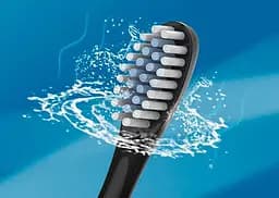 Ультразвукова зубна щітка з 4 насадками Sonic Toothbrush X-3 White - мініатюра 6