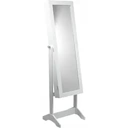Підлогове дзеркало-шафа Chomik Paks білий