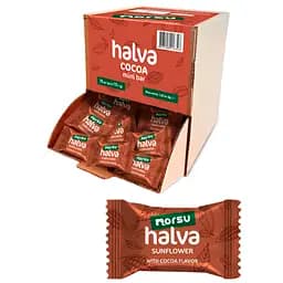 Халва подсолнечная Norsu со вкусом какао шоубокс 1.05 кг