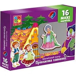 Гра настільна Vladi Toys Магнітний театр. Пряникова хатинка VT3206-54 (4820234763795)