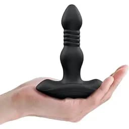 Анальна пробка з вібрацією та пульсацією Dorcel Deep Stormer