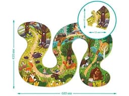 Пазл Хто живе в лісі, DoDo, 16 ел. - мініатюра 3