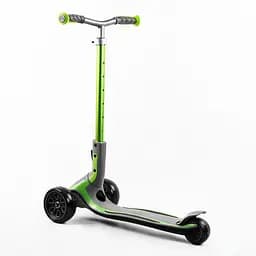 Самокат Best Scooter 69х19х38 см Зелено-сірий 000231629 - мініатюра 4