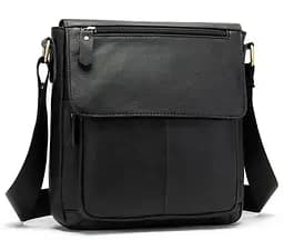 Чоловіча шкіряна сумка Vintage 25,5х24х7 см sum0012295 - мініатюра 5