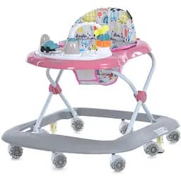 Дитячі ходунки El Camino Simply ME 1215 Pink, музика, світло