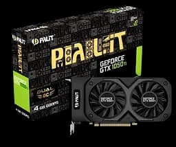 Відеокарта GeForce GTX 1050 Ti 4GB Palit Dual OC (NE5105TS18G1-1071D) Б/В