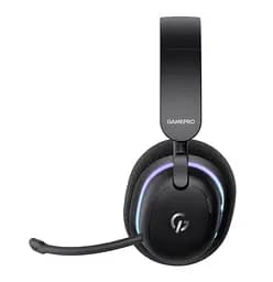 Игровые беспроводные наушники GamePro HSW-250 7.1 Bragi Asgard RGB Tri-Mod Black - мініатюра 3