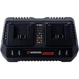 Зарядное устройство для аккумулятора инструмента на 2 АКБ Intertool Storm WT-0346 20В x 4Ач Li-Ion