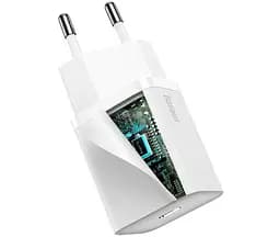 Зарядний пристрій для Apple серій 8 12 Baseus Super Si 20 W USB-C (CCSUP-D02) білий - мініатюра 5