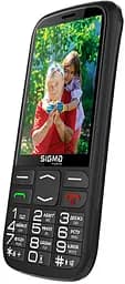 Мобільний телефон Sigma mobile Comfort 50 OPTIMA TYPE-C Black (UA UCRF) - мініатюра 2
