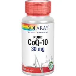 Коензим Q-10 Solaray Pure Co Q10 30 мг 60 капсул