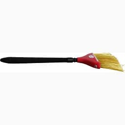 Віник Zambak Plastik №1 пластмасовий зі з'ємною ручкою 15х67 см червоний (ZP-260r) - мініатюра 2