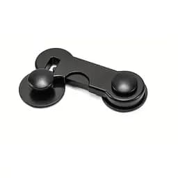 Замок на мебель защита от детей, блокиратор для ящиков 9.5 см Black (18646)