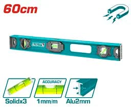 Рівень TOTAL TMT26026 L=600 мм