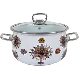 Кастрюля Idea Home Indian 2142 с крышкой, 20 см, 3,7 л (6832787)