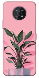 Чохол Demsky Pink plant для Nokia G50