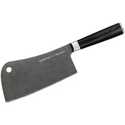 Нож-топор кухонный для мяса 180 мм Samura MO-V Stonewash (SM-0040B)