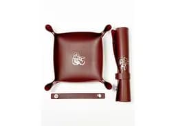 Настільна гра Планета Ігор Лоток для кубиків Дракон (бургунді) (Dice tray Dragon burgundy) (pi-dt006) - мініатюра 4