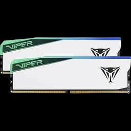 Оперативна пам'ять Patriot 32GB (2x16GB) DDR5 6200MHz Viper Elite 5 RGB White (PVER532G62C42KW)
