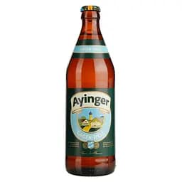 Пиво Ayinger Lager Hell, светлое, 4,9 %,0,5 л