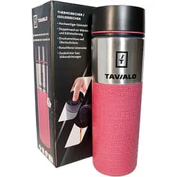 Термокружка Tavialo 420 мл рожева (190420111)